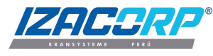 IZACORP Kransysteme Perú – Logo Oficial Registrado INDECOPI